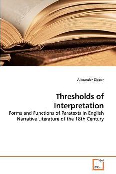 Paperback Thresholds of Interpretation Book