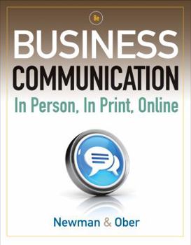 Hardcover Business Communication: In Person, in Print, Online Book