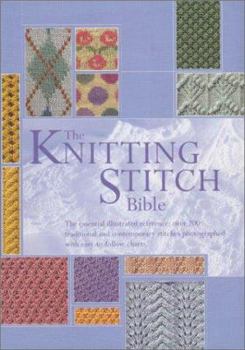Hardcover Knitting Stitch Bible Book