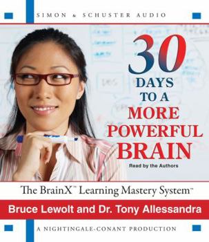 Audio CD 30 Days to a More Powerful Brain: The BrainX Learning Mastery System Book