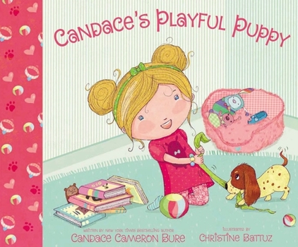Hardcover Candace's Playful Puppy Book