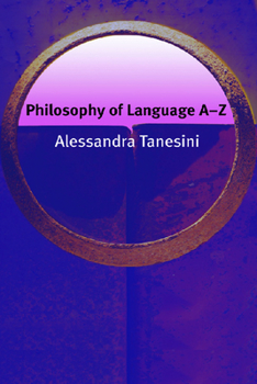 Paperback Philosophy of Language A-Z Book
