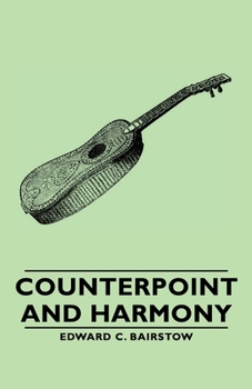 Paperback Counterpoint and Harmony Book