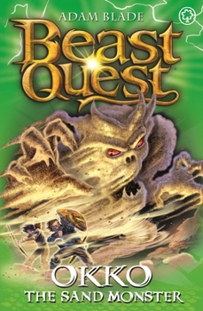 Paperback Beast Quest: 93: Okko the Sand Monster Book