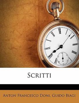 Paperback Scritti [Italian] Book