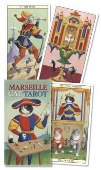 Misc. Supplies Marseille Cat Tarot Book