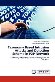 Paperback Taxonomy Based Intrusion Attacks and Detection Scheme in P2P Network Book