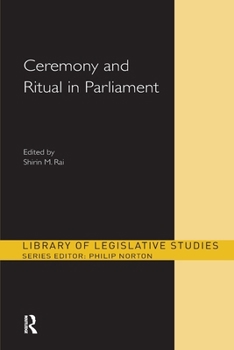 Paperback Ceremony and Ritual in Parliament Book