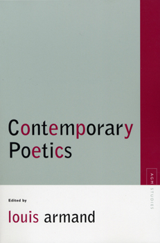Paperback Contemporary Poetics Book