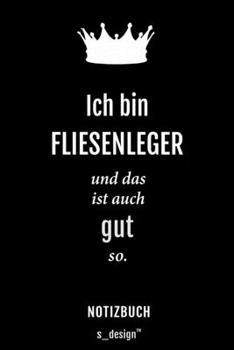 Notizbuch f�r Fliesenleger: Originelle Geschenk-Idee [120 Seiten kariertes blanko Papier]