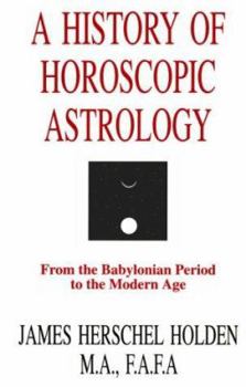 Paperback History of Horoscopic Astrology Book