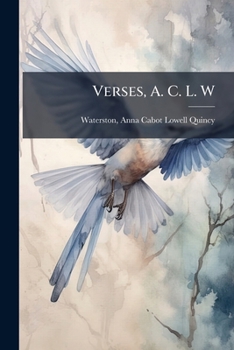 Paperback Verses, A. C. L. W Book