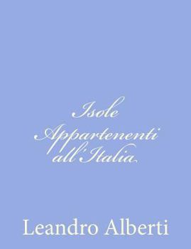 Paperback Isole Appartenenti all'Italia [Italian] Book