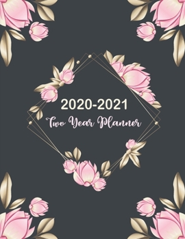 2020-2021 Two Year Planner: 2 Year Monthly Planner | 24 Months Calendar with Holidays, Academic Agenda Schedule Organizer Logbook for Business or ... 2021, Daily Monthly Calendar Planner 8.5x11)