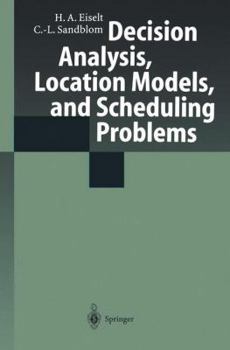 Paperback Decision Analysis, Location Models, and Scheduling Problems Book