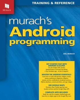 Paperback Murach's Android Programming Book