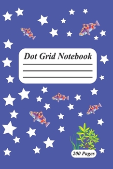 Paperback Dot grid paper composition notebook: Dotted ruled paper 200 pages Book