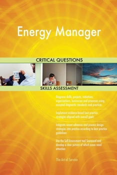 Paperback Energy Manager Critical Questions Skills Assessment Book