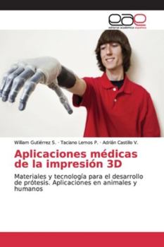 Paperback Aplicaciones médicas de la impresión 3D [Spanish] Book