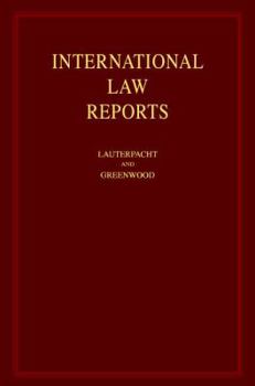 Hardcover International Law Reports Book