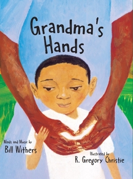 Hardcover Grandma's Hands Book