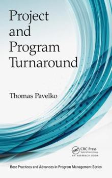 Hardcover Project and Program Turnaround Book