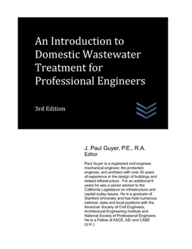 Paperback An Introduction to Domestic Wastewater Treatment for Professional Engineers Book
