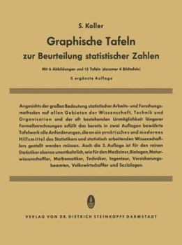 Paperback Graphische Tafeln Zur Beurteilung Statistischer Zahlen [German] Book