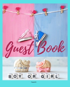 Paperback Baby Shower Guest Book- Boy or Girl Book