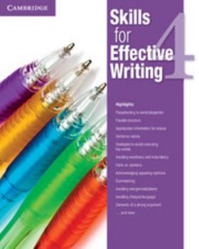 Paperback Skills for Effective Writing Level 4 Student's Book