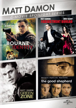 DVD Matt Damon 4-Movie Spotlight Series Book