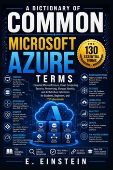 Paperback A Dictionary of Common Microsoft Azure Terms Book