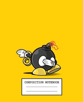 Composition Notebook: Looney Tunes Soft Glossy Cover Wide Ruled Lined Pages Book 7.5 x 9.25 Inches 110 Pages