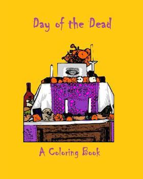 Paperback Day of the Dead: A Coloring Book