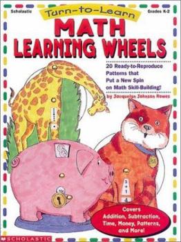 Paperback Turn to Learn: Math Learning Wheels Book