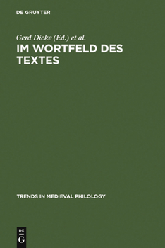 Hardcover Im Wortfeld des Textes = Im Wortfeld Des Textes [German] Book