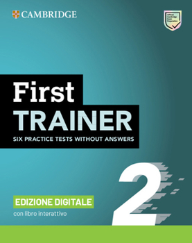 Paperback First Trainer 2 Six Practice Tests Without Answers with Interactive Bsmart eBook Edizione Digitale Book