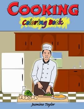 Paperback Cooking Coloring Book