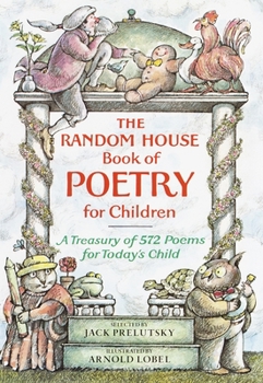 Hardcover The Random House Book of Poetry for Children Book