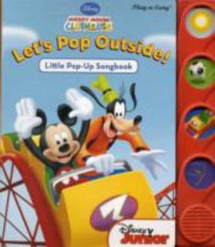 Hardcover Little Pop Up Song Mickey Lets Pop Up Outside Book