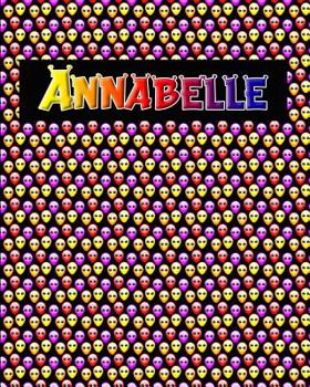 Paperback 120 Page Handwriting Practice Book with Colorful Alien Cover Annabelle: Primary Grades Handwriting Book
