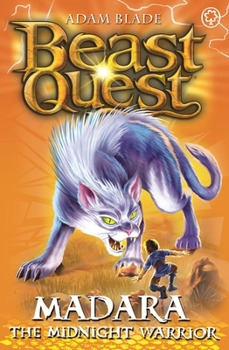 Paperback Beast Quest: 40: Madara the Midnight Warrior Book