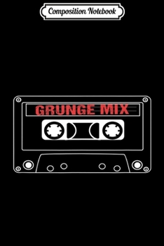 Composition Notebook: Grunge for Music Lover nager Grunge Music  Journal/Notebook Blank Lined Ruled 6x9 100 Pages