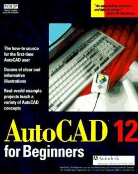 Paperback AutoCAD Release 12 for Beginners Book
