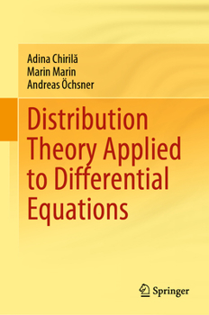 Hardcover Distribution Theory Applied to Differential Equations Book