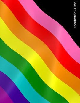 Paperback Lgbt Pride Notebook: 8.5x11 Edge-To-Edge Quad-Ruled Graph Paper Notebook with 1/2 Inch Squares. Lgbt Pride Flag Cover, Ideal for Math, Hand Book