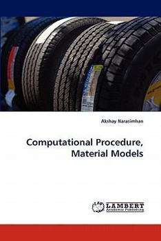 Paperback Computational Procedure, Material Models Book