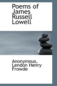 Hardcover Poems of James Russell Lowell Book