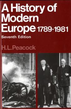 Paperback Hist Modern Europe 1789-1981 Book