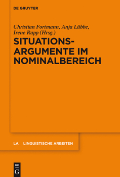 Hardcover Situationsargumente im Nominalbereich [German] Book